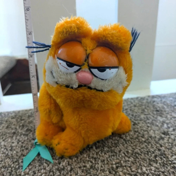 Garfield Fat Cat Mini Dakin Plush 6" 1981 80's Vintage Small Collectible - Picture 2 of 5